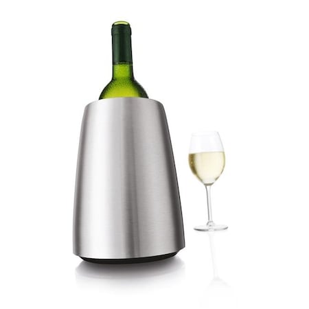 Vacu Vin Vacu Vin 3649360 Active Wine Cooler Elegant; Stainless Steel - Gift Box 3649360
